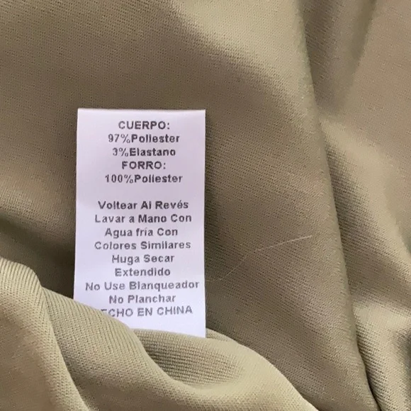 TCEC Green Asymmetrical Ruched Cocktail Dress TCEC size S - Picture 8 of 13